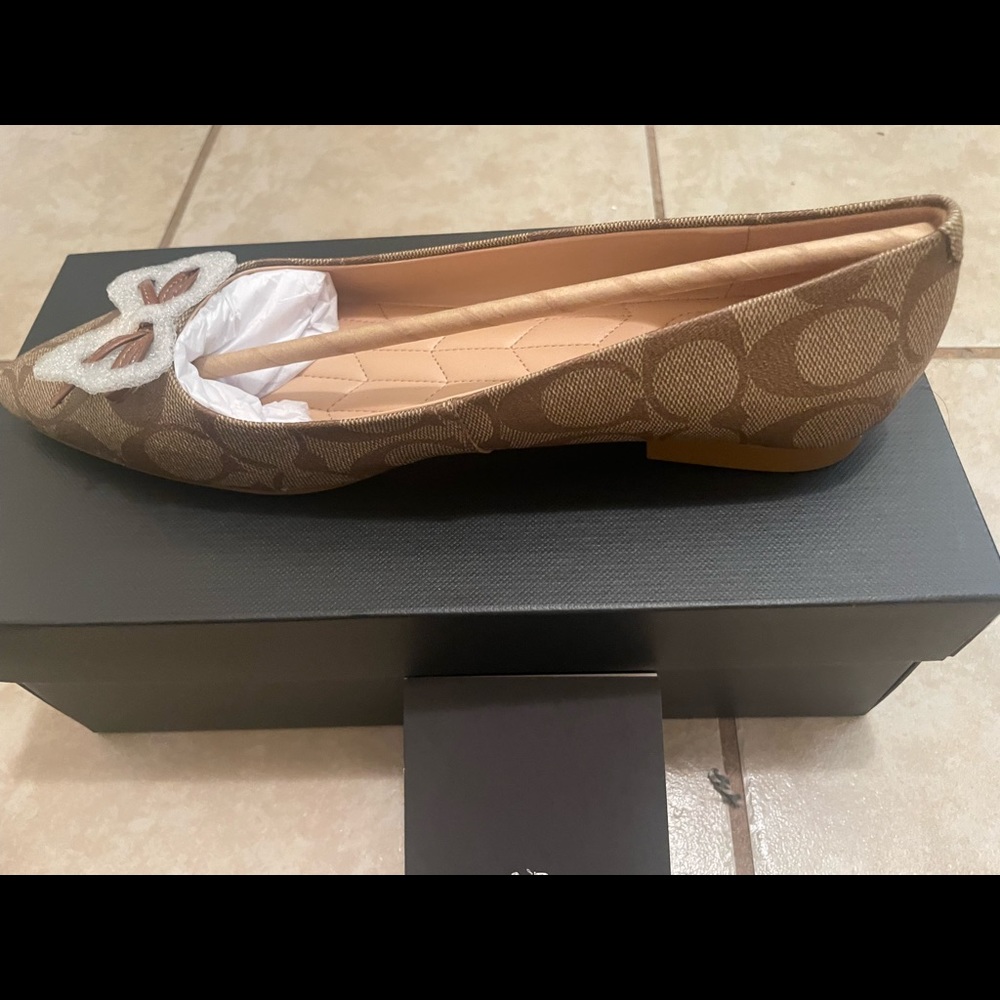 Coach Annabel Signature Ballet Shoes